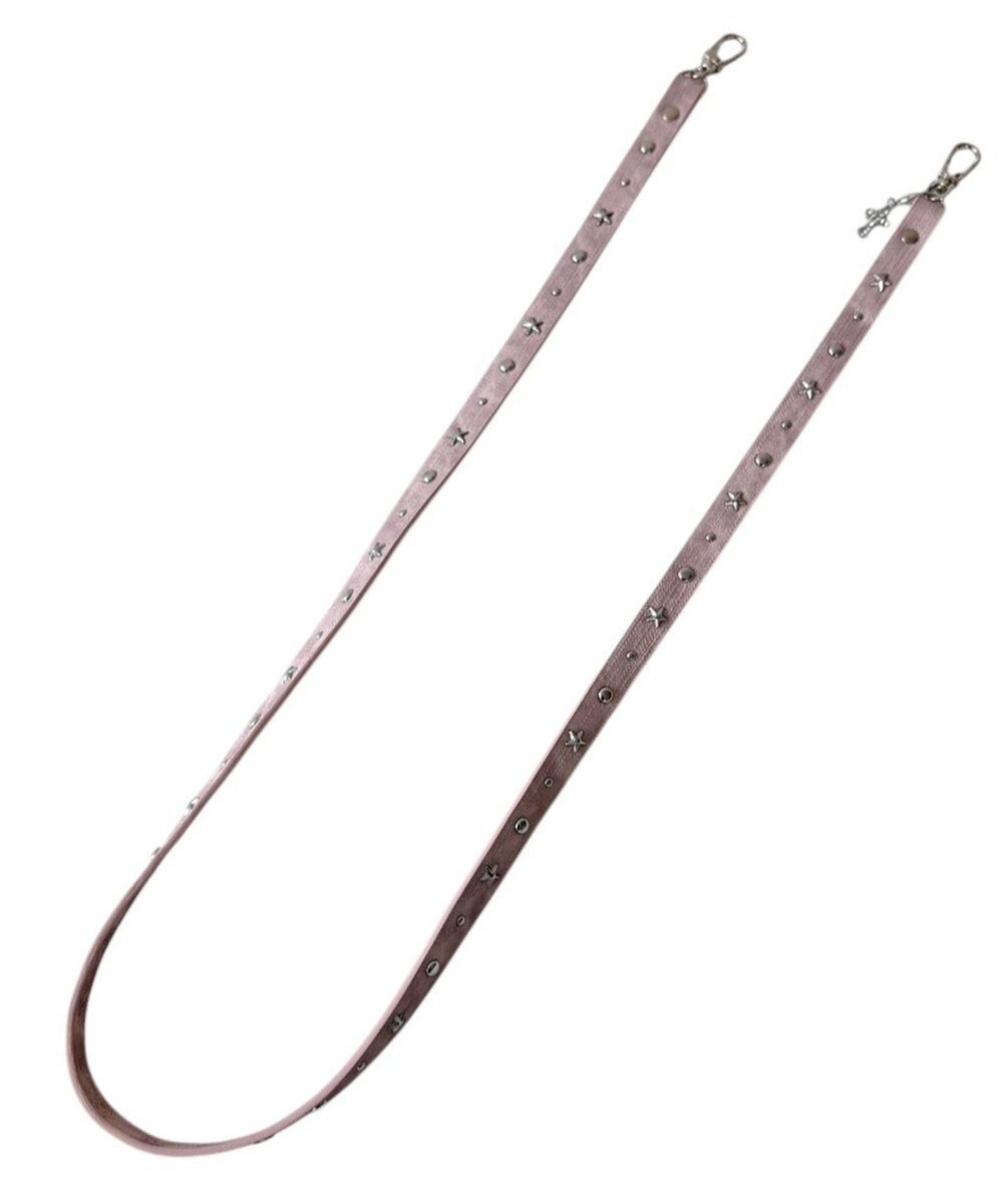 WEGO スタッズデニムライクストラップ 