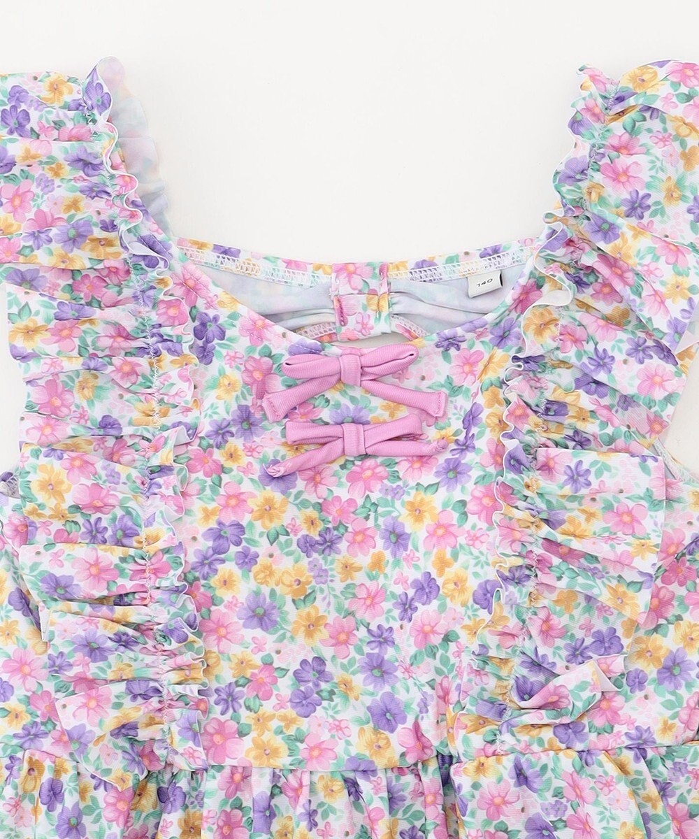 ANY KIDS 小花柄 セパレート水着 