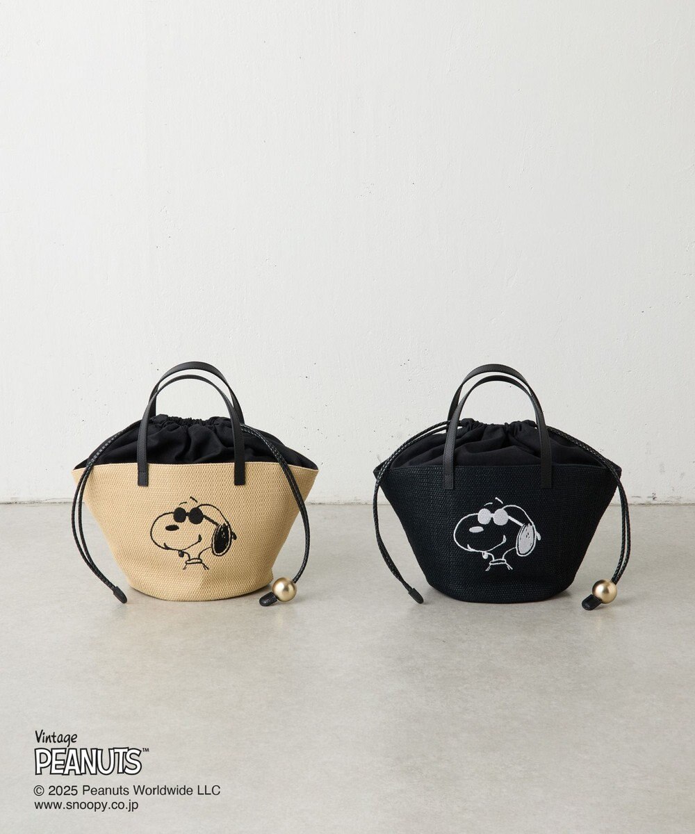 russet 【2025SS】《PEANUTS×russetコラボ第二弾》カゴトートバッグ小(CE-1515) 