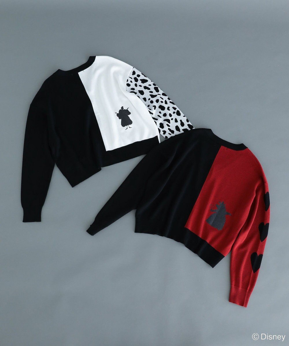 Green Parks VILLAINS/アシンメトリーニットカーディガン 