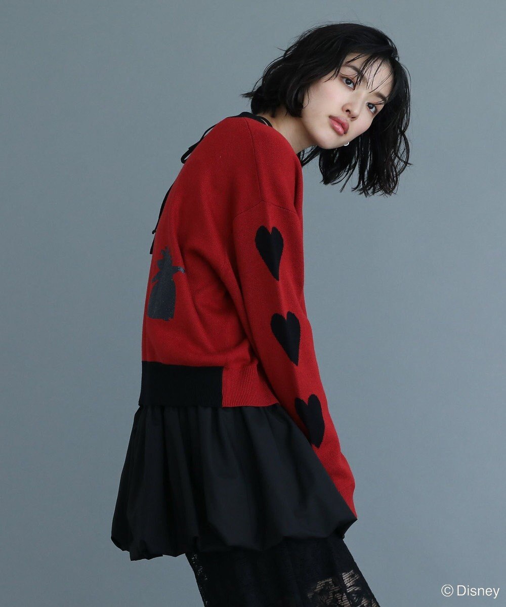 Green Parks VILLAINS/アシンメトリーニットカーディガン 