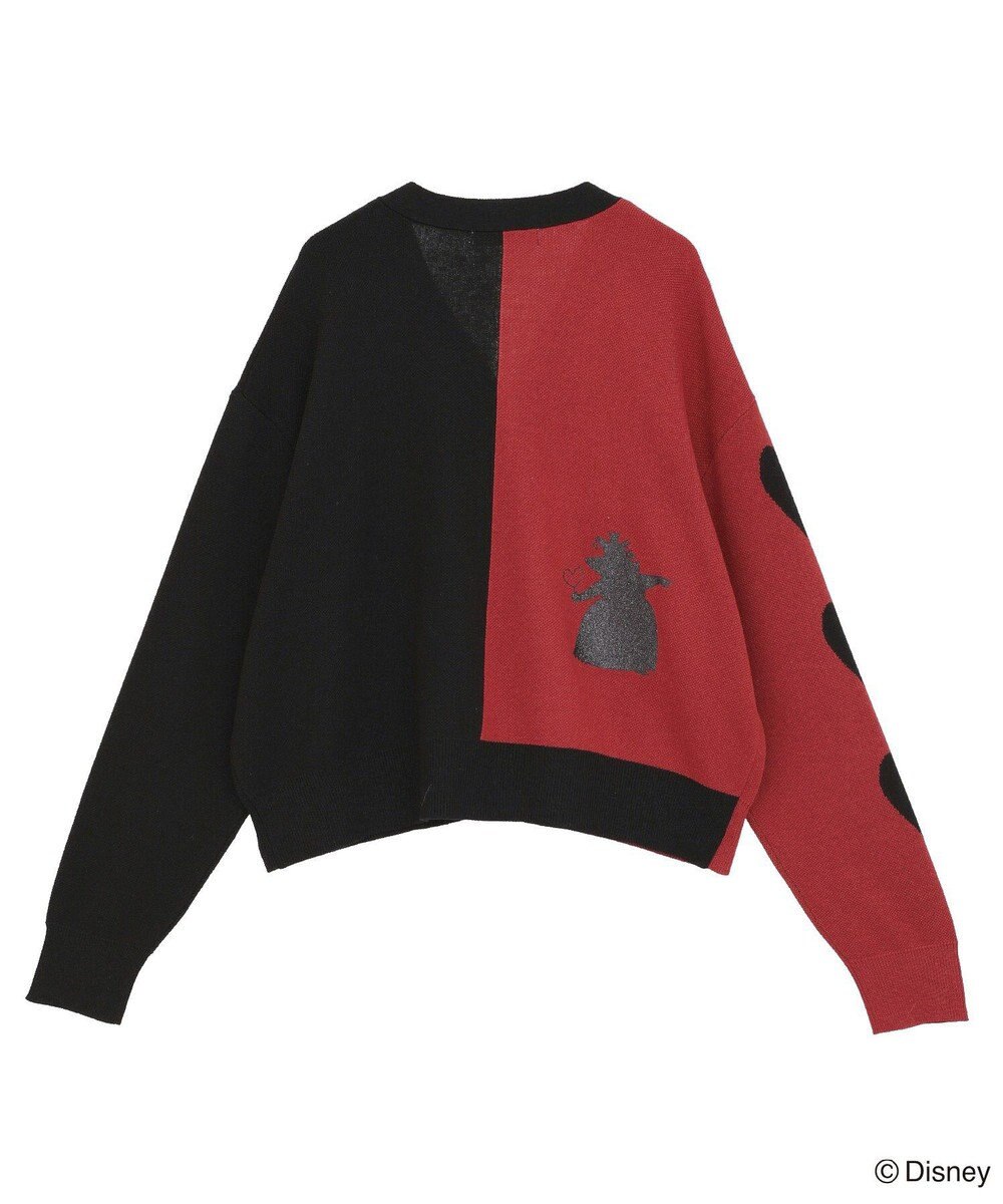 Green Parks VILLAINS/アシンメトリーニットカーディガン 