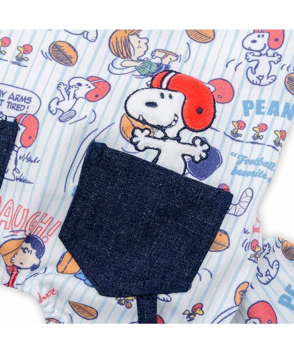 PET PARADISE スヌーピー アメフト オーバーオール 中型犬 