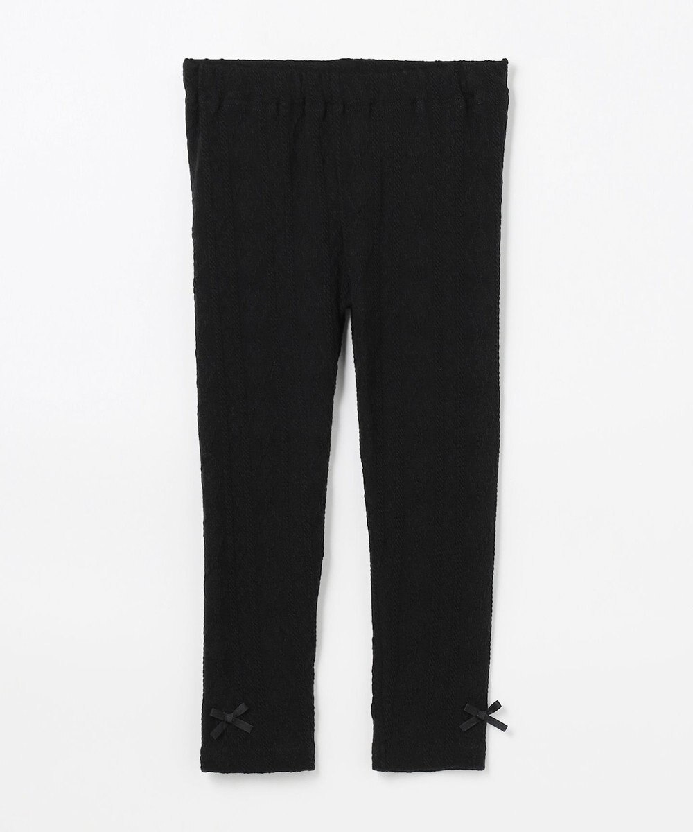 ANY KIDS ケーブル ジャガードレギンス 