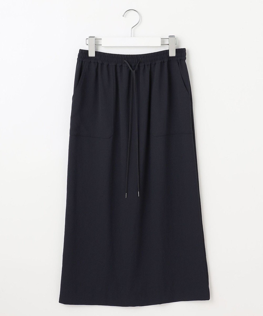 J.PRESS LADIES L 【WEB限定カラーあり・洗える・接触冷感・吸水速乾】Lightジョーゼット ナロー スカート 