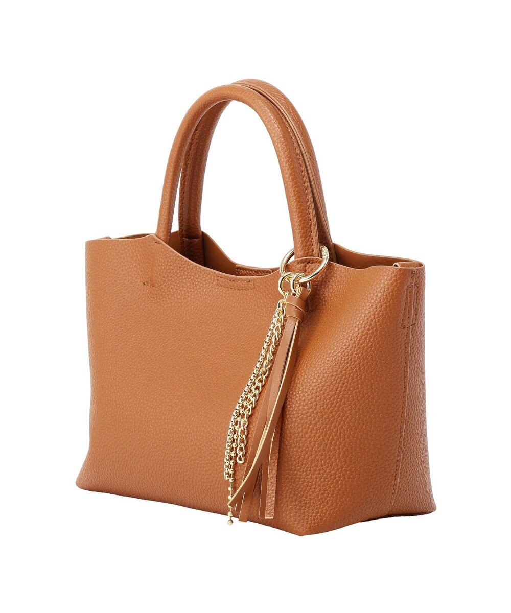 earth music&ecology 【軽量】チャーム付きミニトートバッグ 