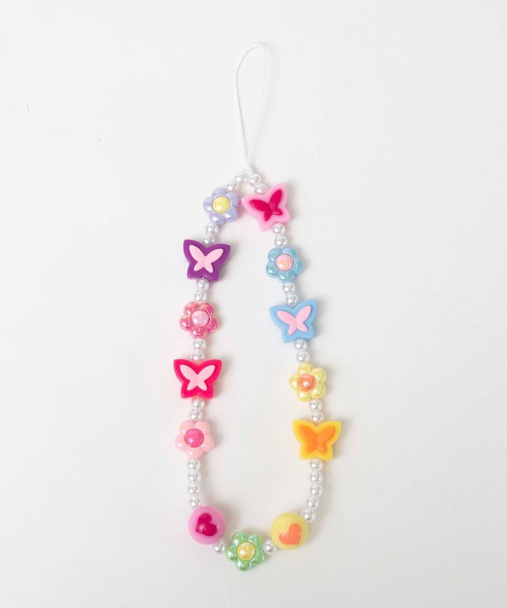 WEGO ビーズストラップキーホルダーE 