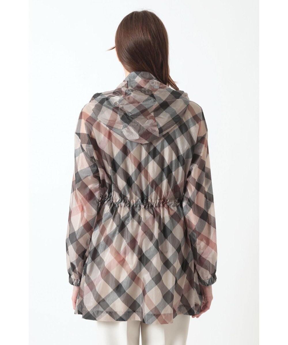 DAKS ハウスチェックシアー リップルコート 