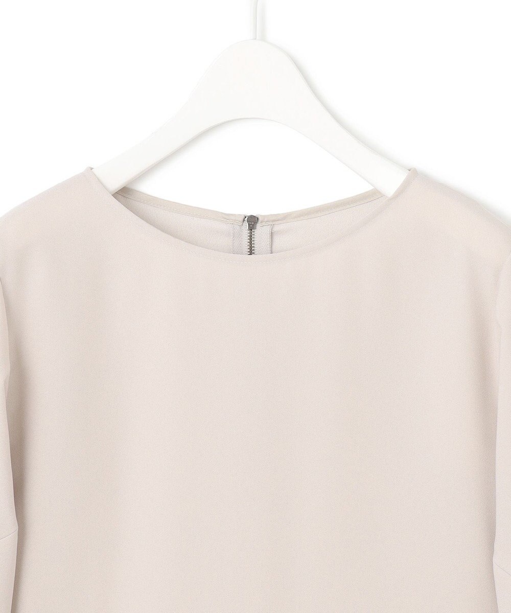 ICB L 【UVケア・接触冷感・速乾・防シワ・洗える】FluidBackSatinドルマンスリーブワンピース 