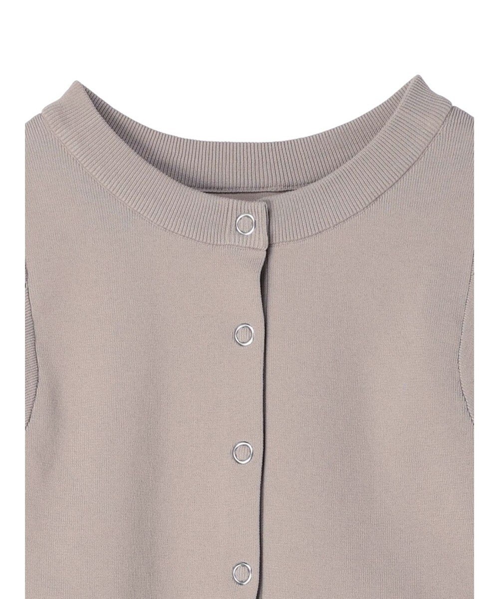 Green Parks ・ｆｕｒｒｙ　ｒａｔｅ２ｗａｙかる~いニットカーデ 