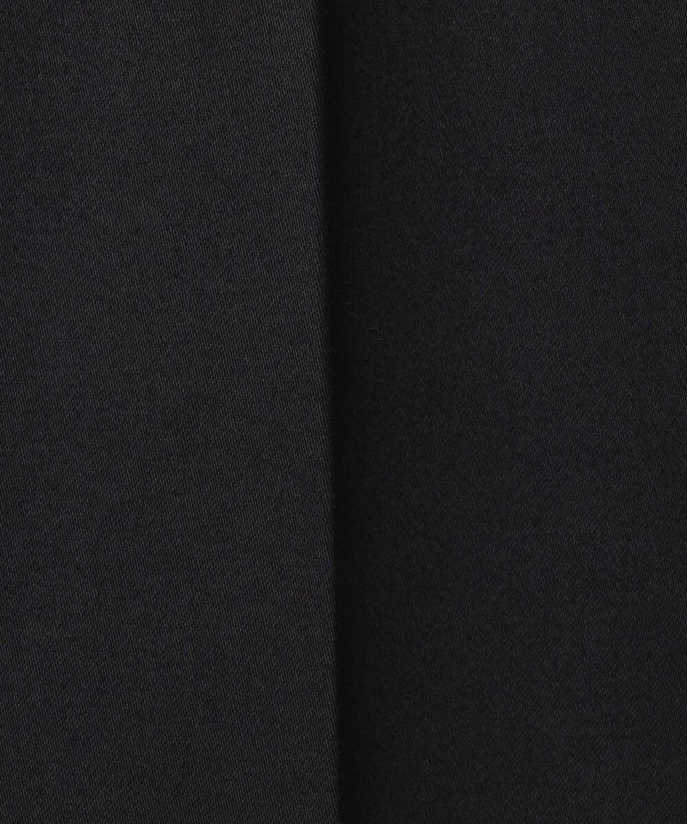 自由区 S 【UVカット・接触冷感・洗える】コットンサテンクロップド丈ワイドストレート パンツ 