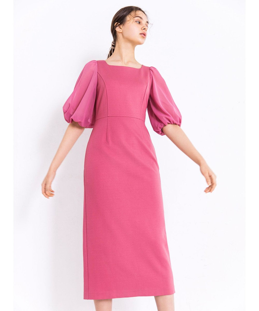 TOCCA LAVENDER】Puff Sleeve Jersey Dress ドレス / TOCCA | ファッション通販  【公式通販】オンワード・クローゼット