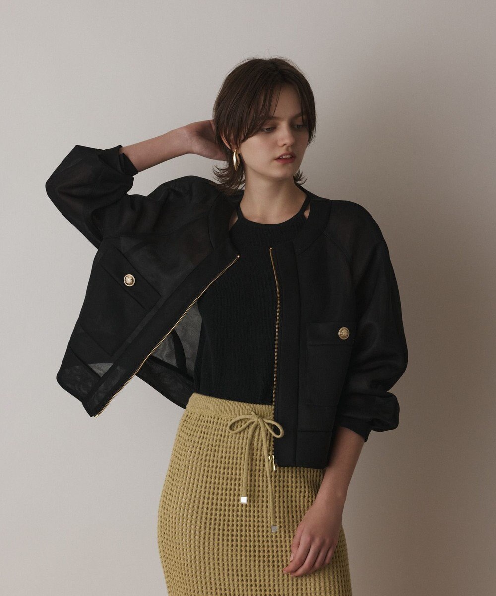 GRACE CONTINENTAL シアーダンボールブルゾン 