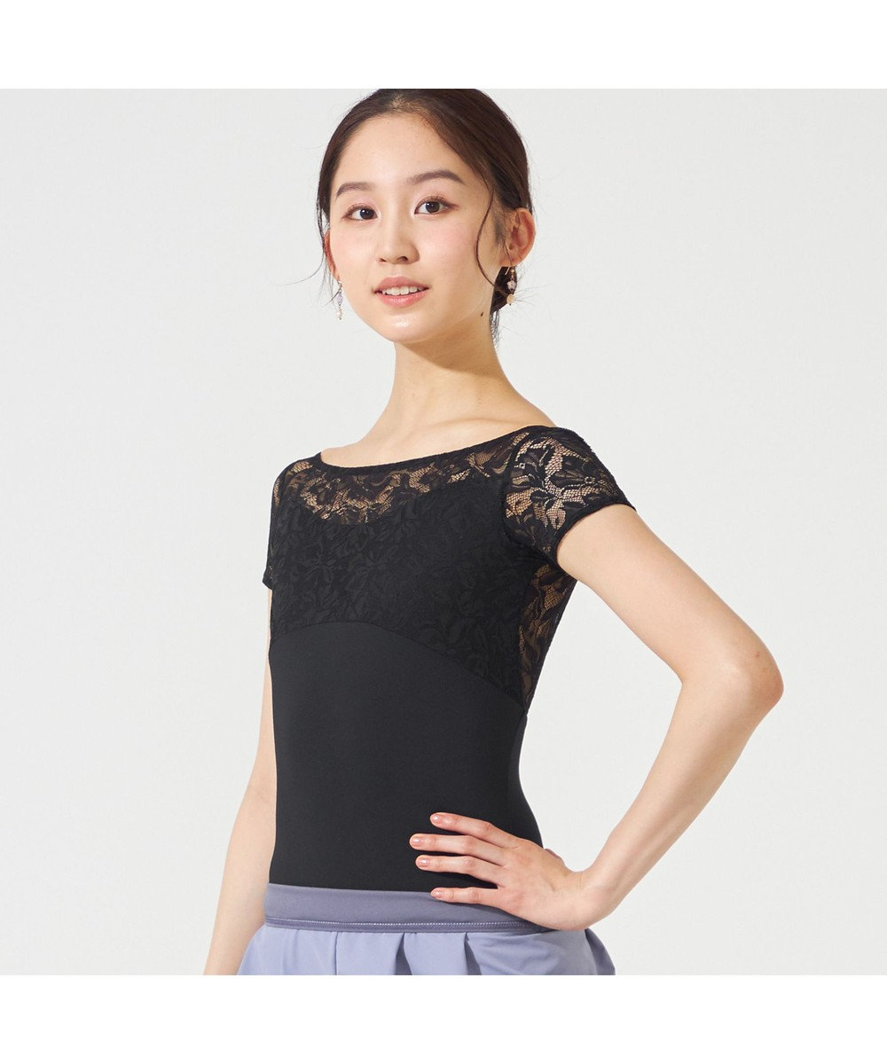 Chacott 【MAY NAGAHISA】キャップスリーブレオタード 