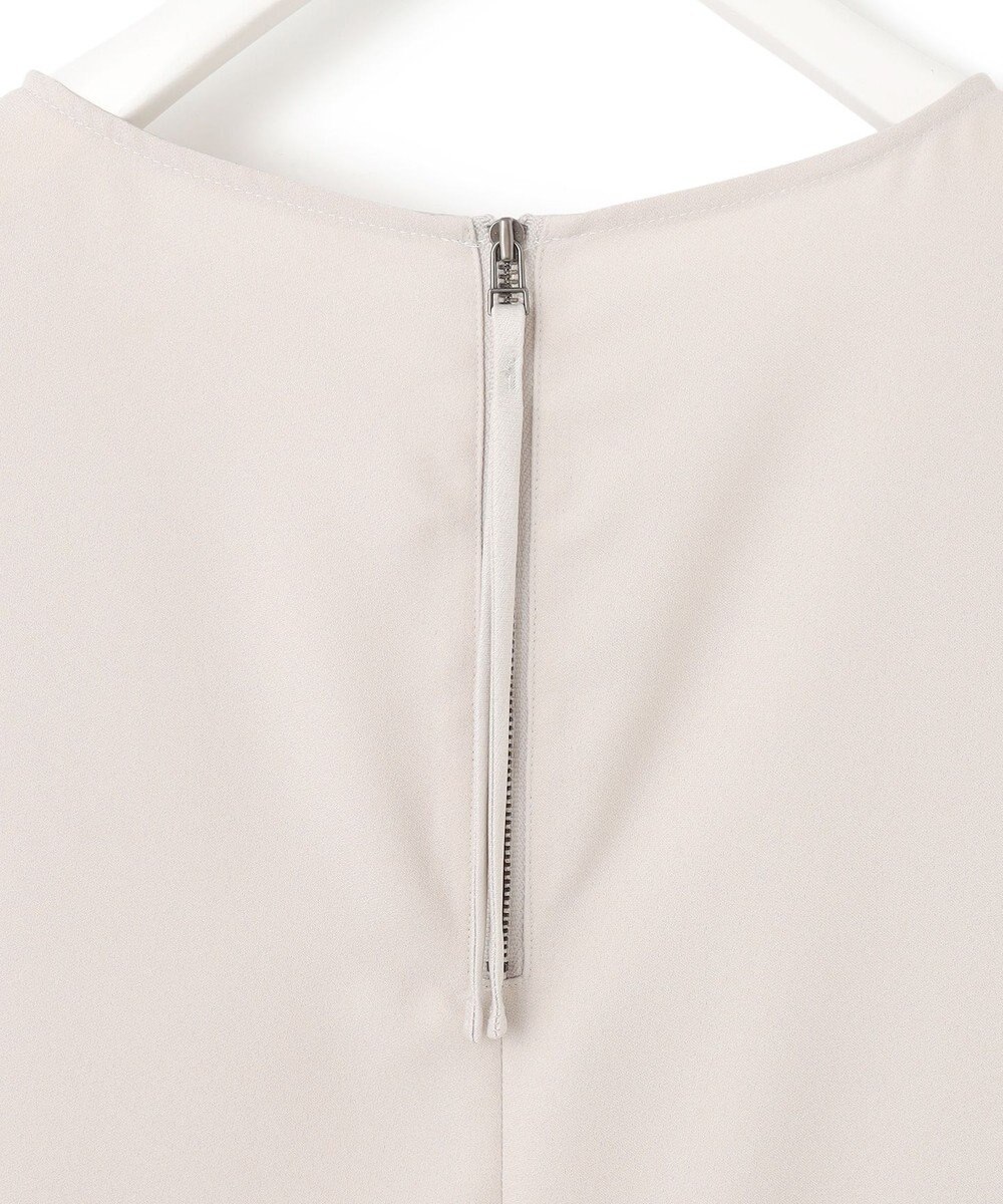 ICB L 【UVケア・接触冷感・速乾・防シワ・洗える】FluidBackSatinドルマンスリーブワンピース 