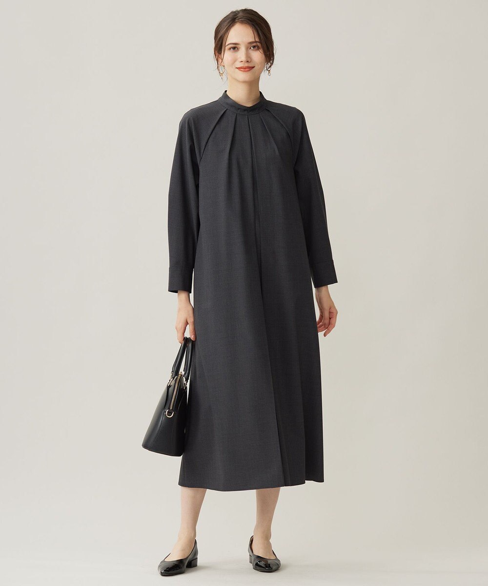 自由区 【洗える】ウーステッドトロ ワンピース 