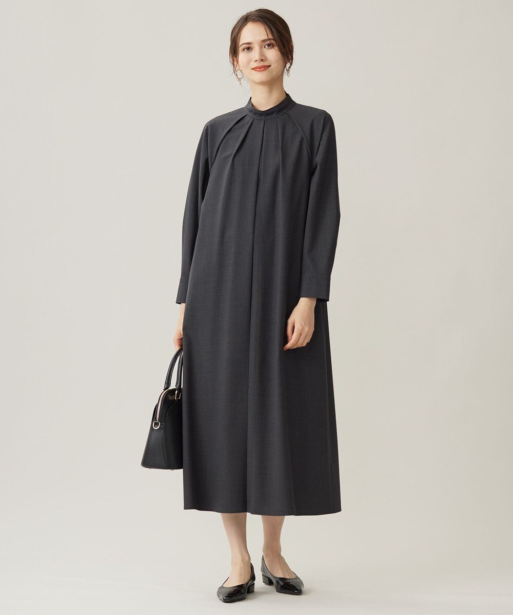 自由区 【洗える】ウーステッドトロ ワンピース 