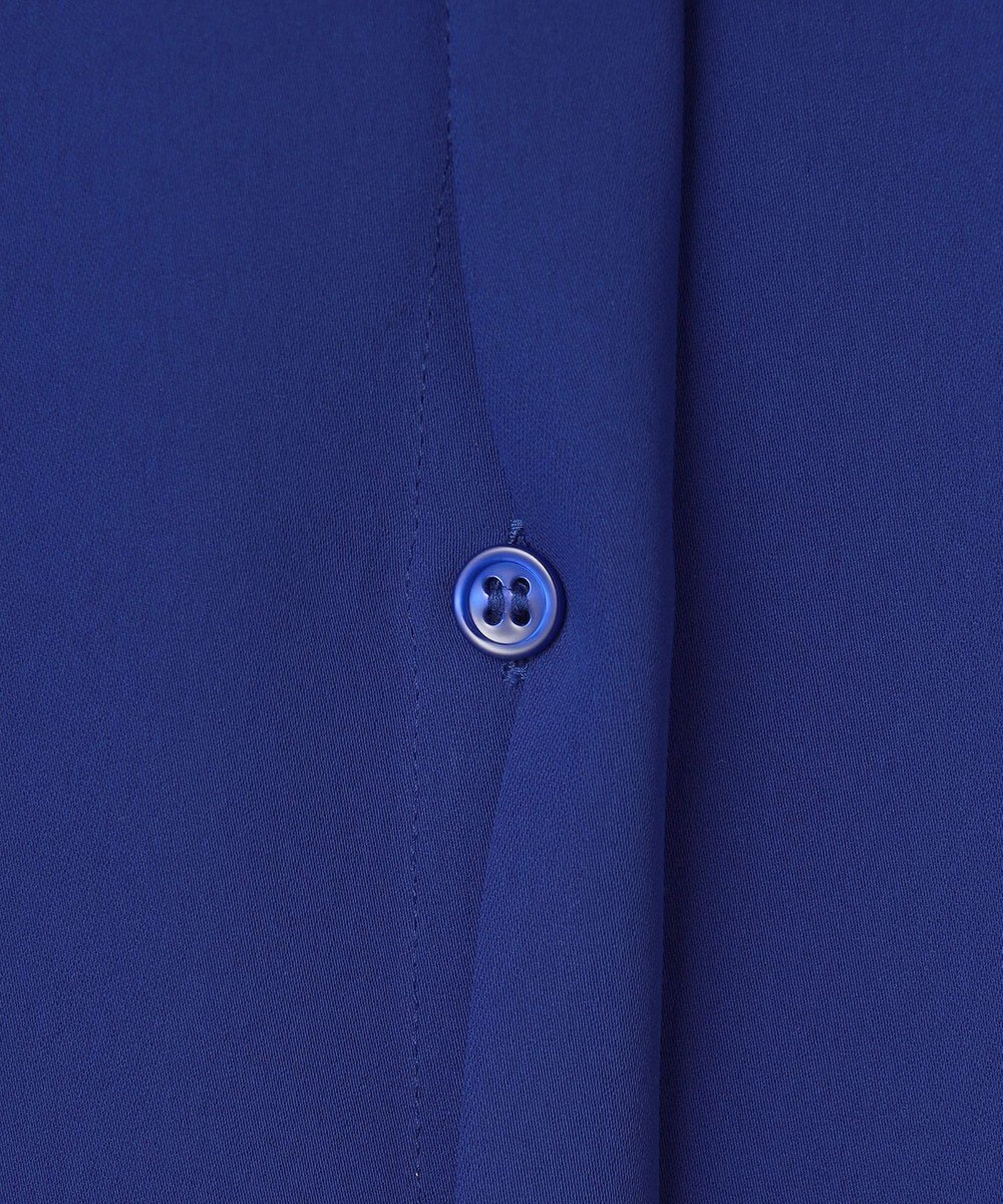 ICB L 【UVカット・接触冷感・防シワ・洗える】エステルダブルクロス ハンカチーフスリーブブラウス 