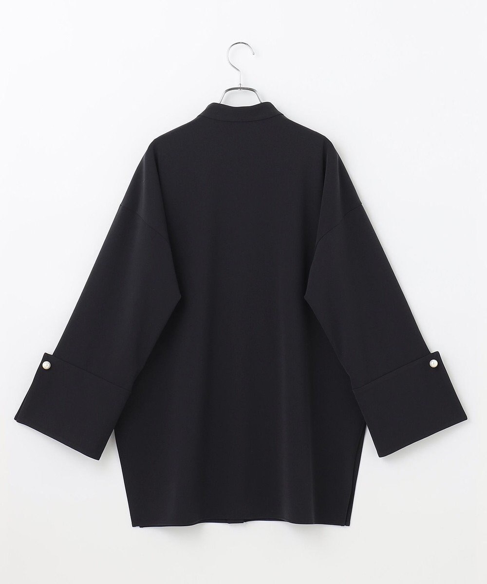 #Newans 【セレモニーにも】パールボタンビッグブラウス 