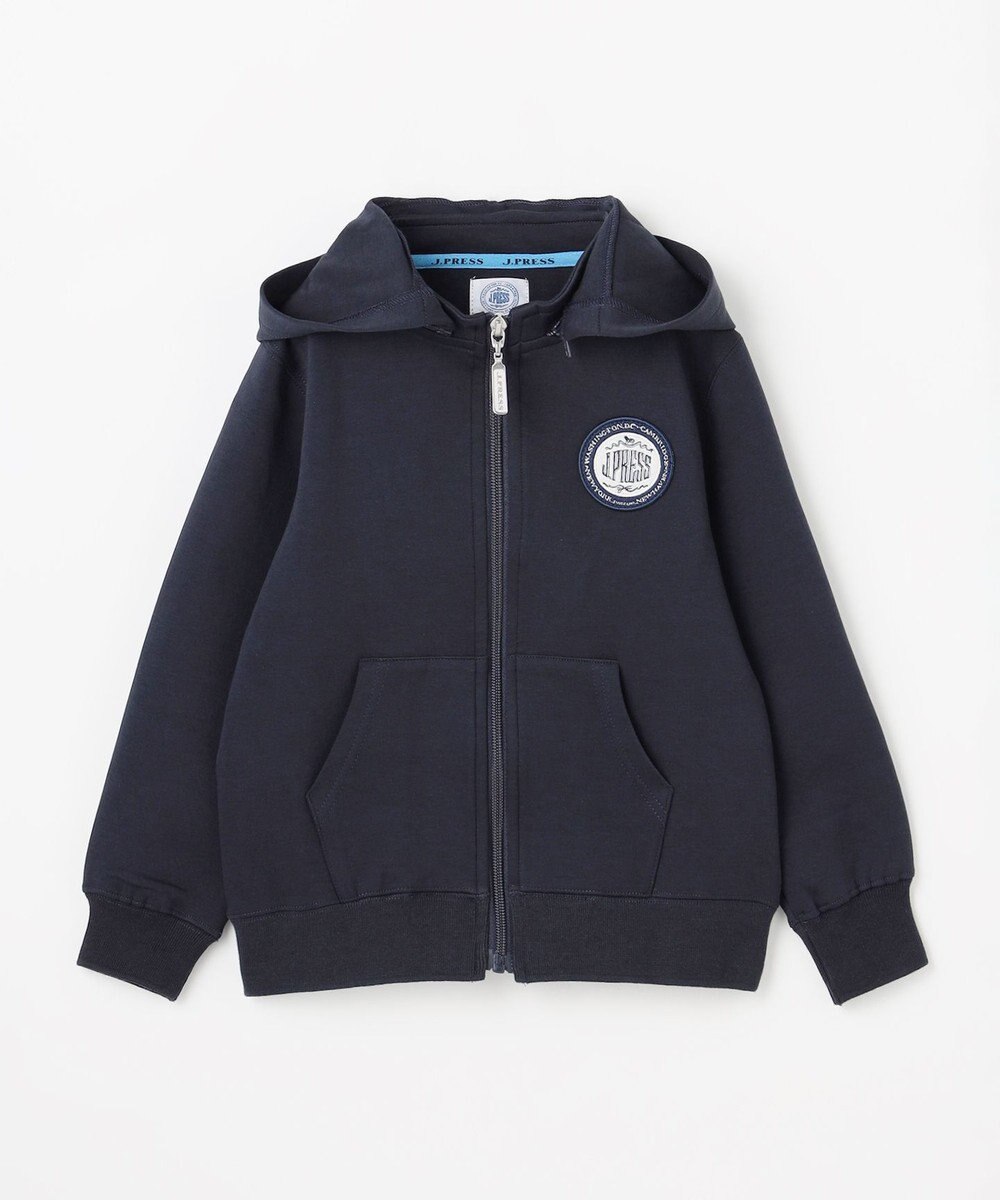 J.PRESS KIDS 【100-130cm】ダンボールニット ロゴ パーカー 
