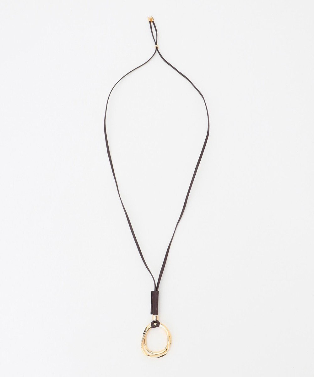 23区 ダブルリングトップネックレス 