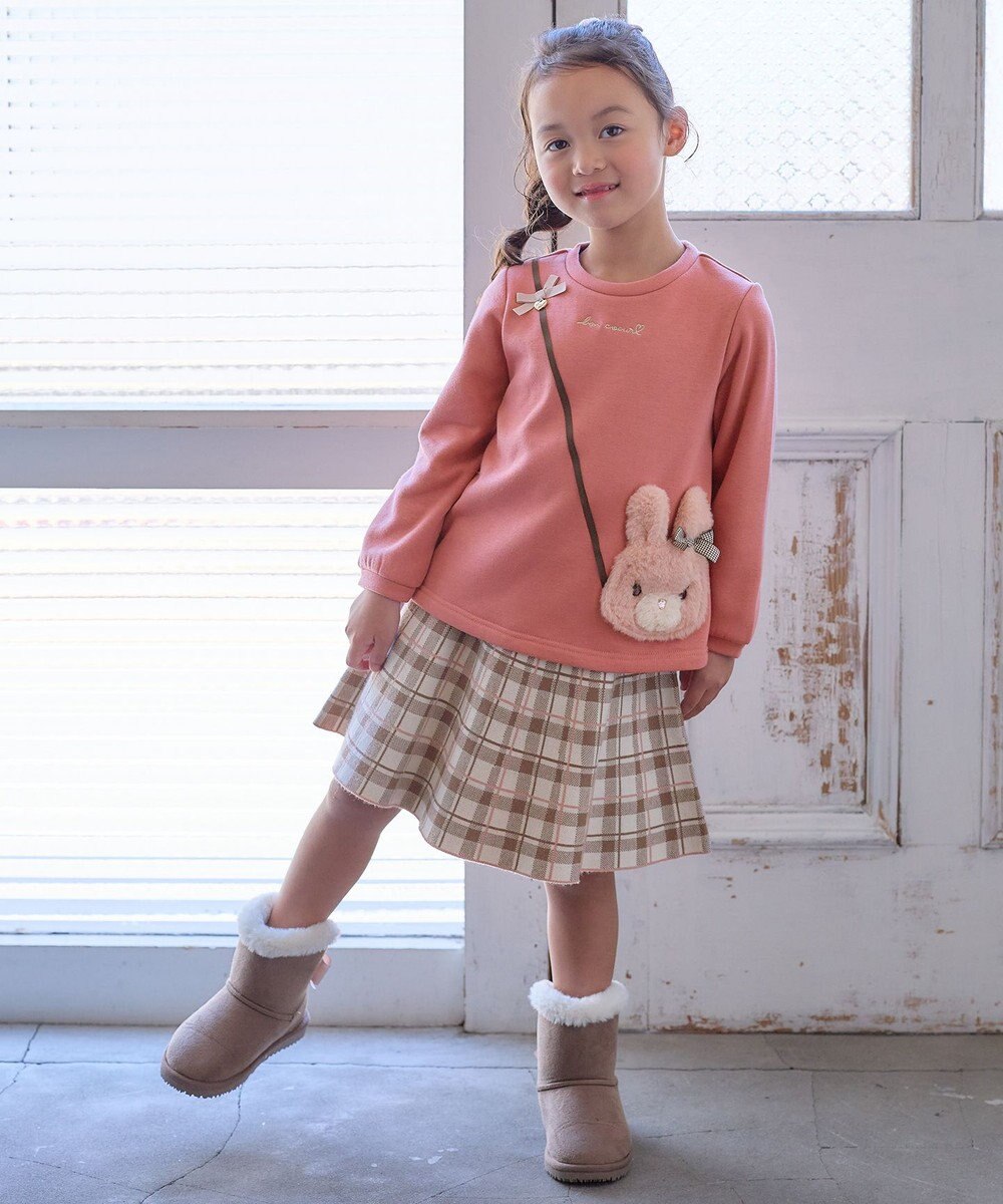 ANY KIDS 裏シャギー ポシェット トレーナー 