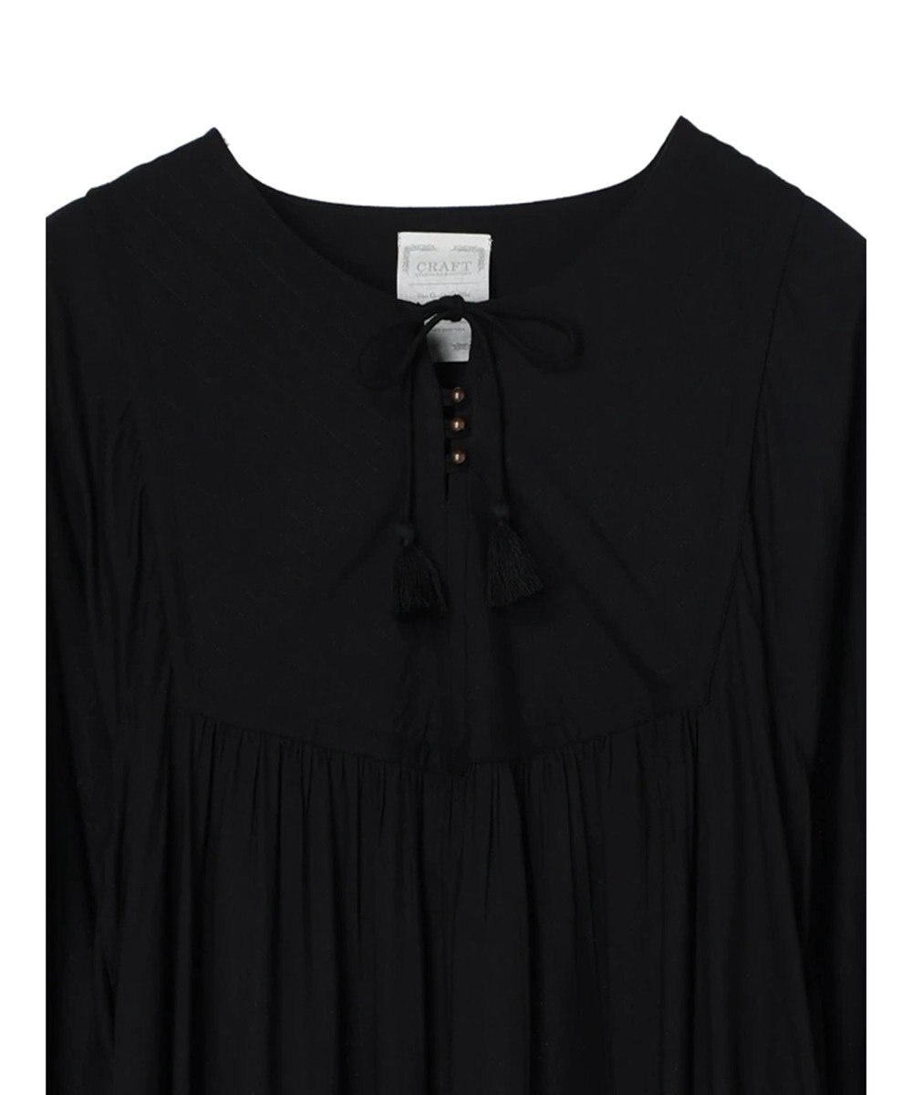 CRAFT STANDARD BOUTIQUE レーヨンキルト切り替えワンピース 