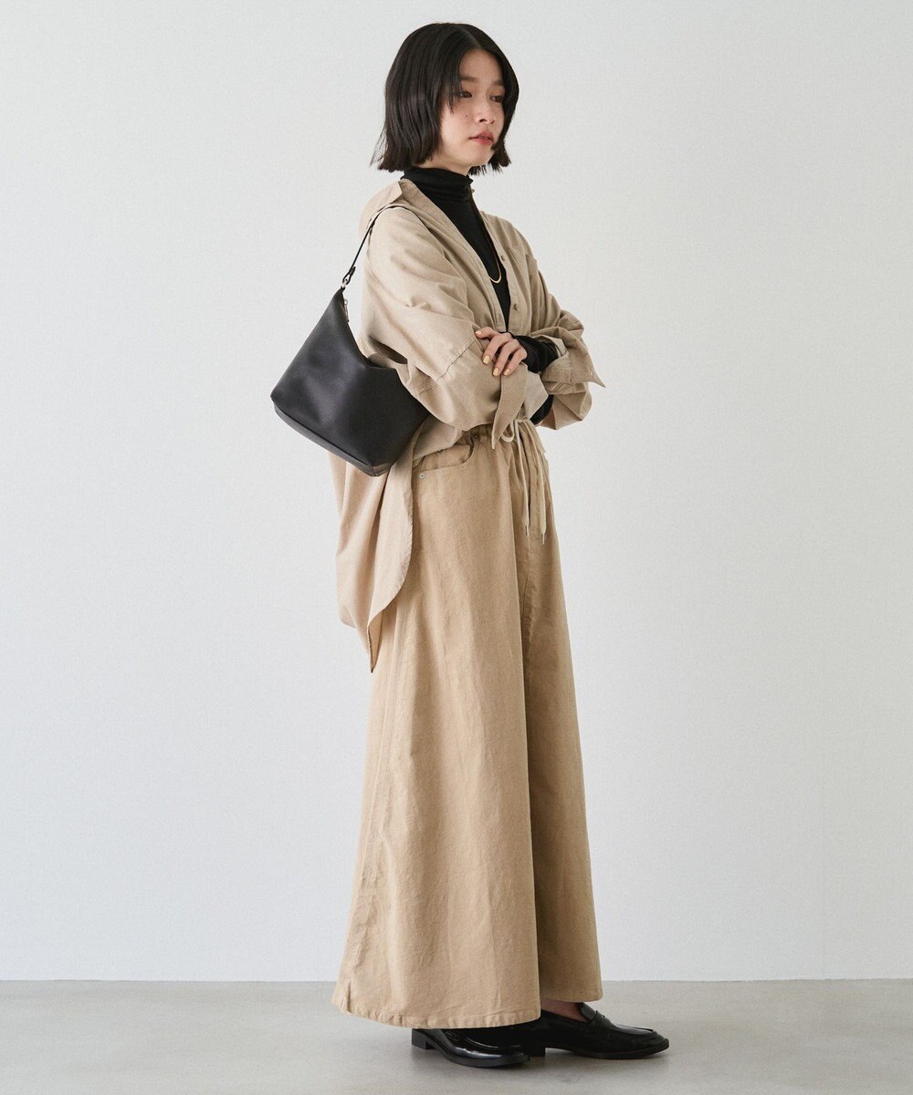 russet 《3/4～価格改定》ソフトレザーシンプルショルダーバッグ(CE-1328-WEB) 