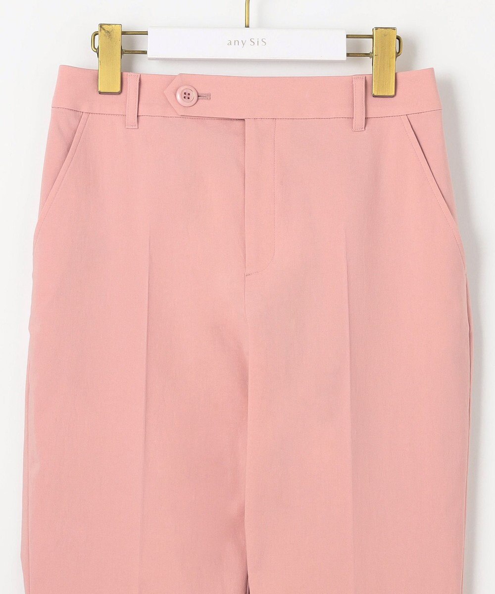 ANY SIS L 【ストレッチ・接触冷感・撥水・UVカット・洗える】エアリーストレッチ テーパードパンツ 