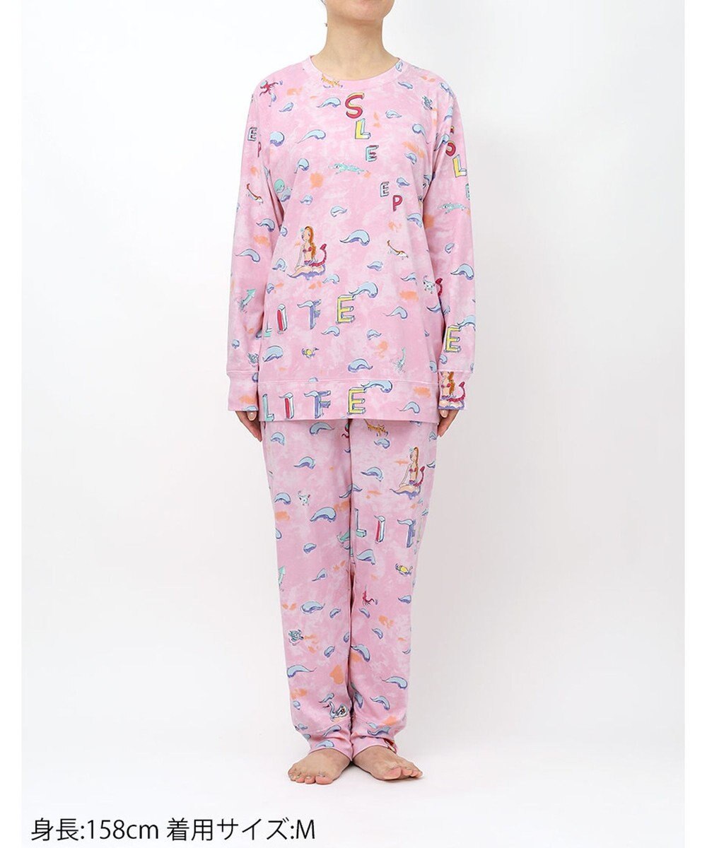 tsumori chisato SLEEP ツモリチサト パジャマ 長袖 長ズボン 綿100%(本体) スムース素材 レディース UDX501 /ワコール 
