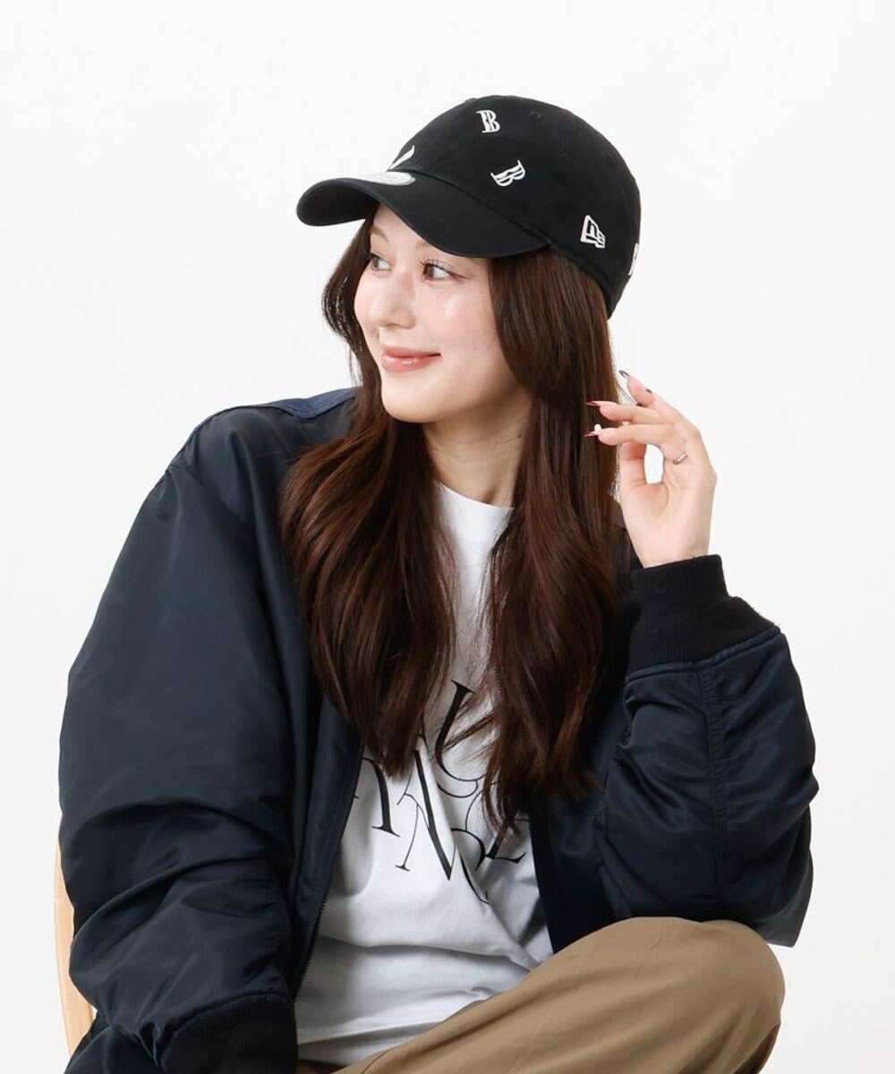AURORA 【 Beaurance （ビューランス）】NEW ERAコラボ　ランダムロゴ刺しゅう Casual Classic キャップ 