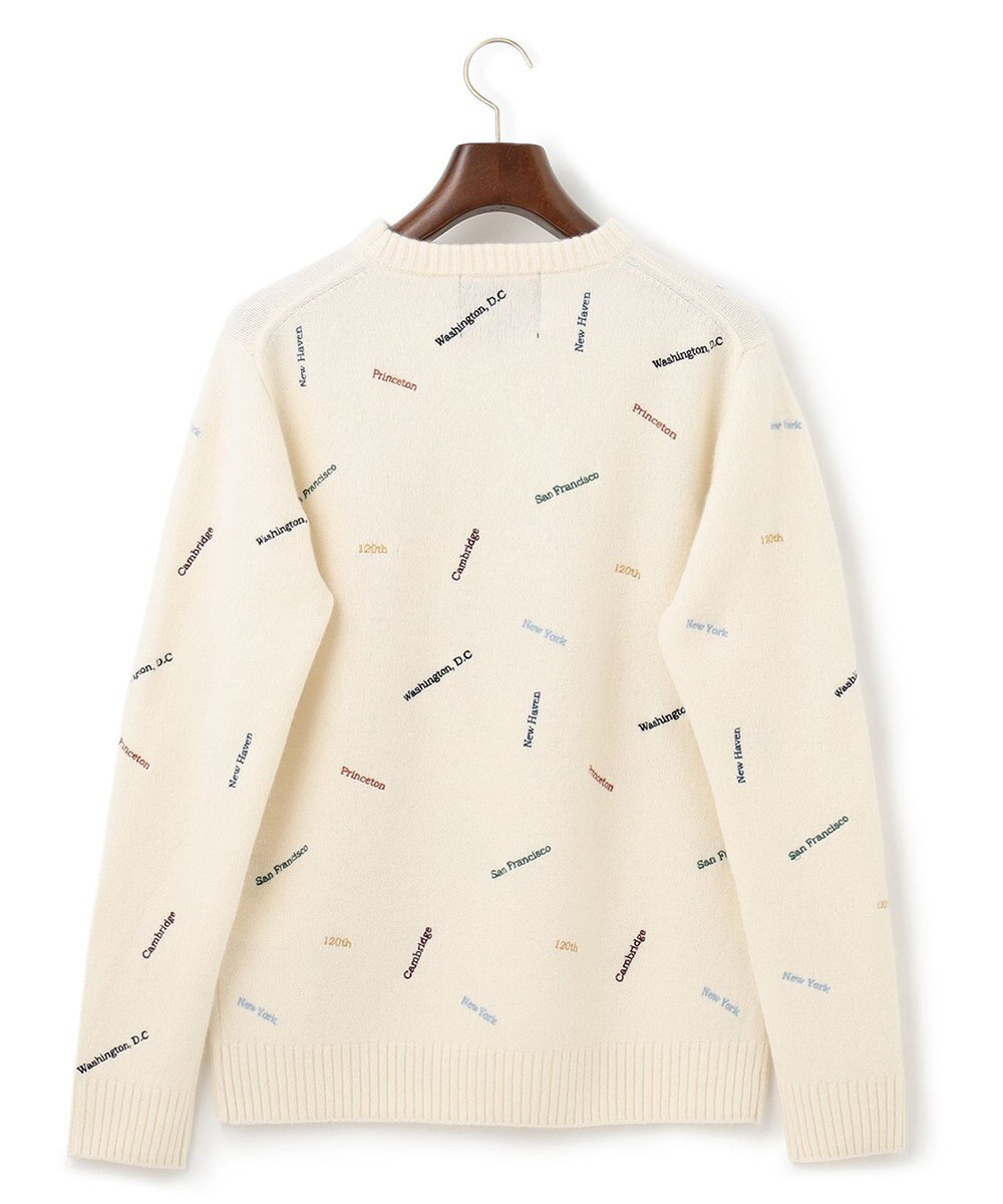 J.PRESS MEN 【120th Anniversary】Embroidery Knit 