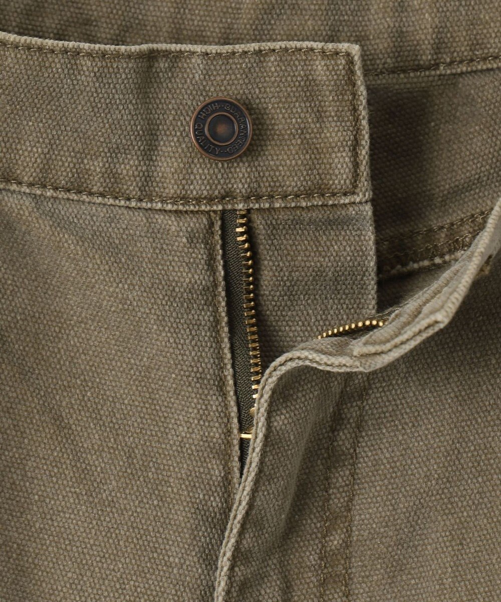 WEGO ヴィンテージウォッシュダックダブルニーバギーパンツ 