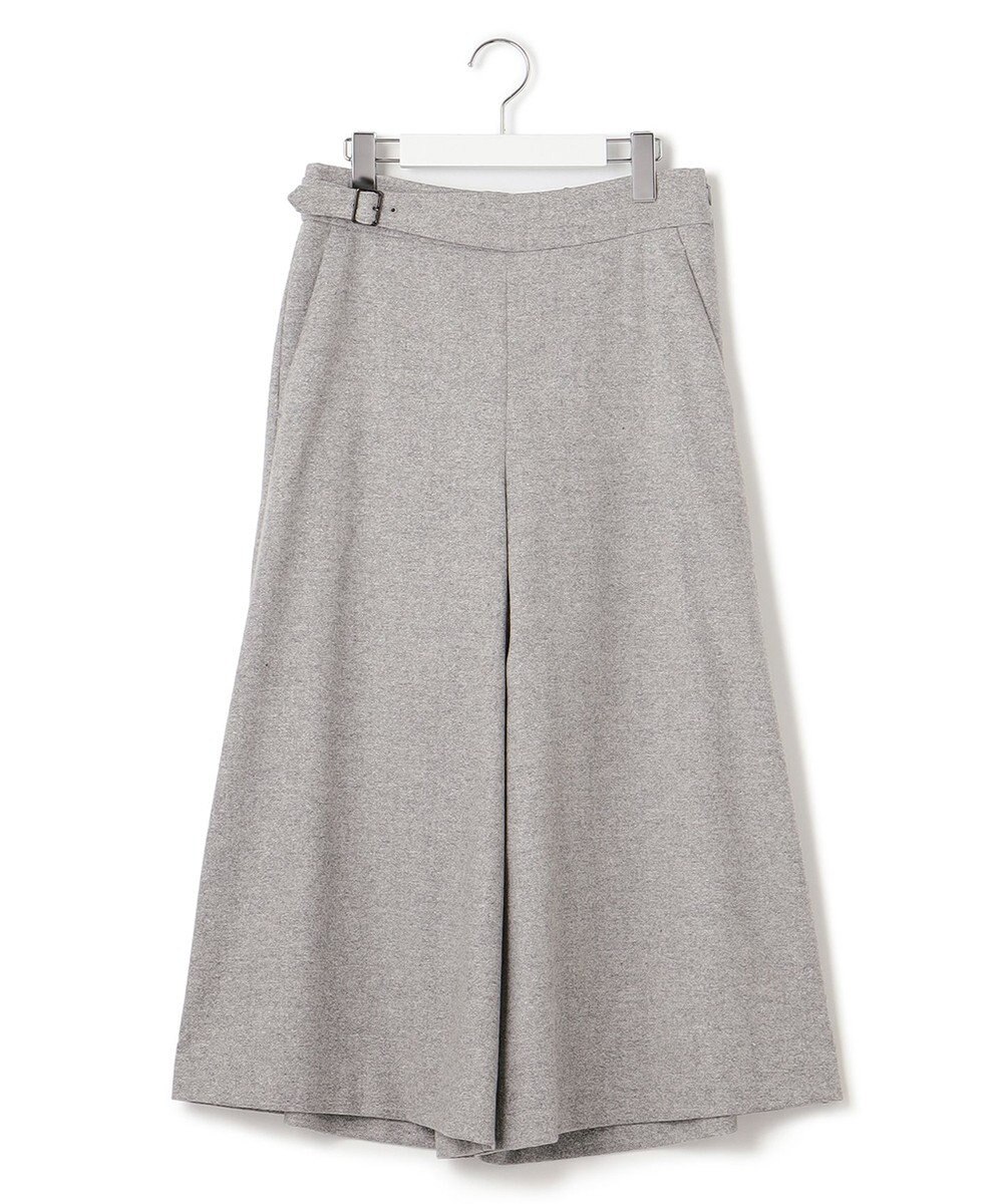 23区 L シルクネップツイード ガウチョパンツ 