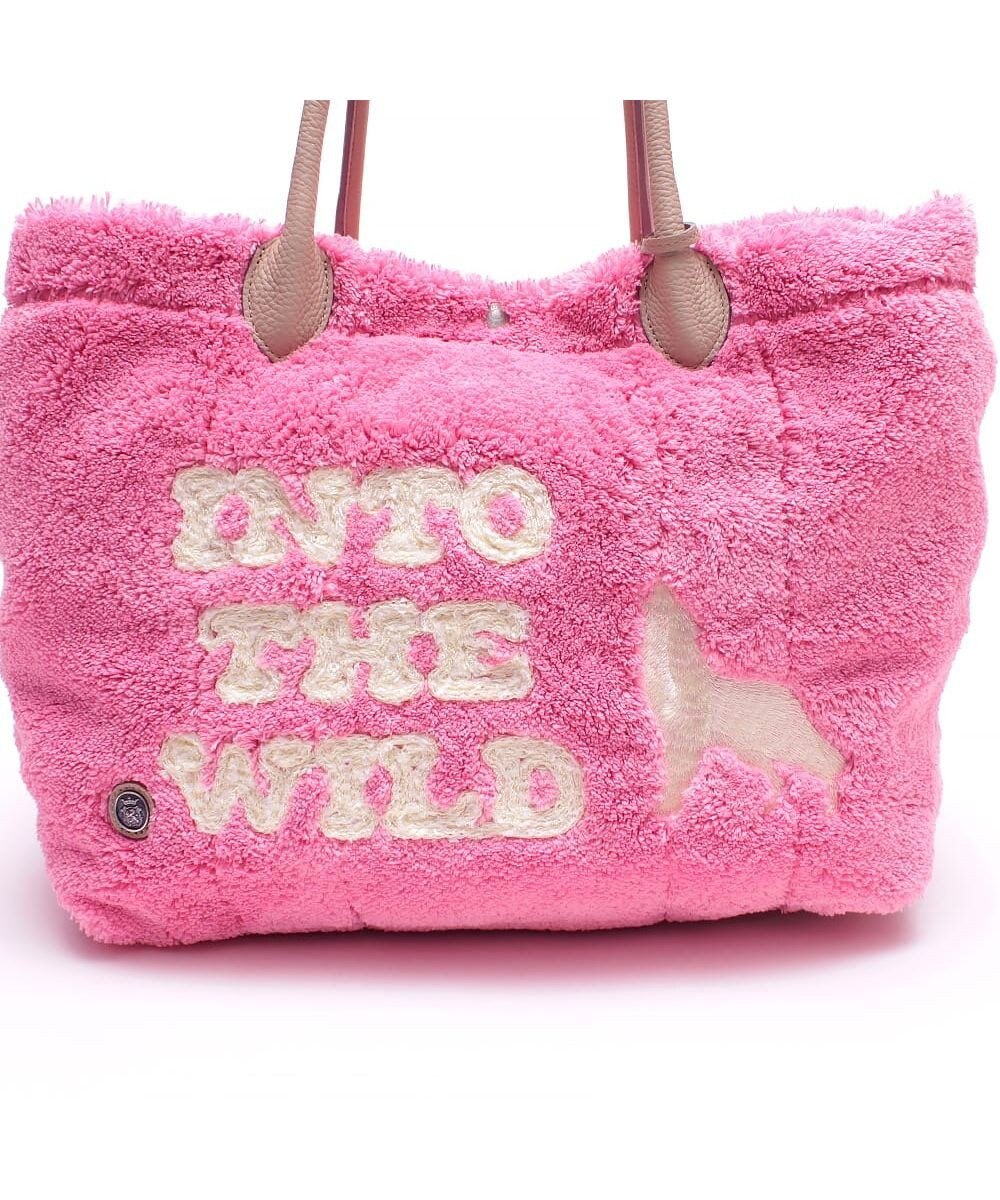 A.D.M.J. 【もこもこ】オスカー/コード刺しゅうキューブトート34cm(Dカン＋) 