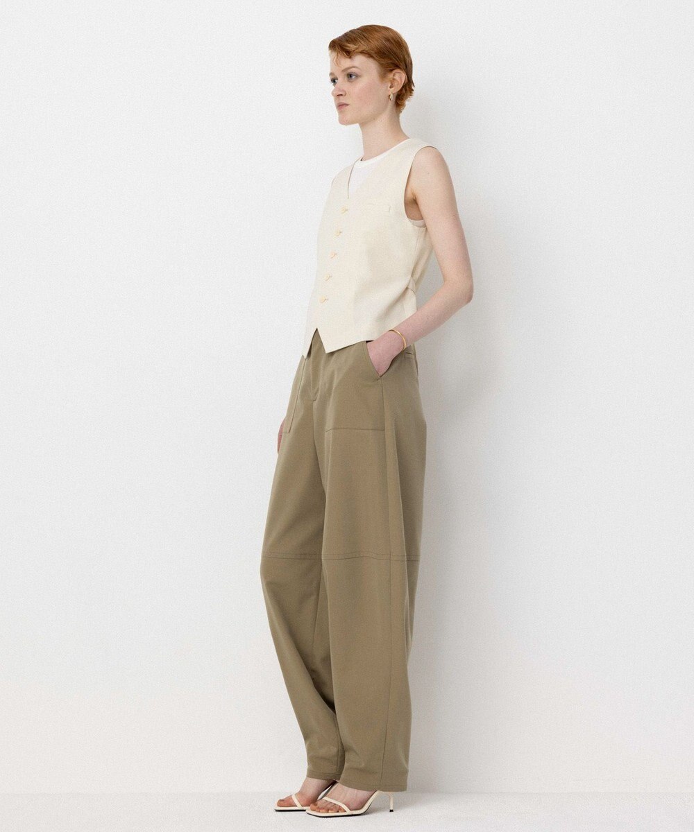 NAVE 【Nave・セットアップ可】ウールポリエステルツイルベスト 