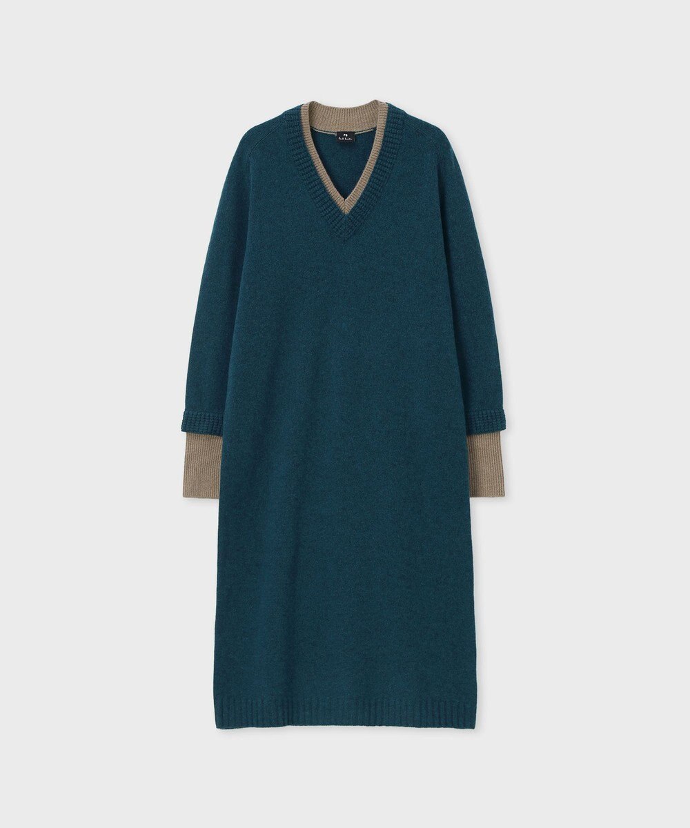 Paul Smith レイヤードディテール ニットワンピース 