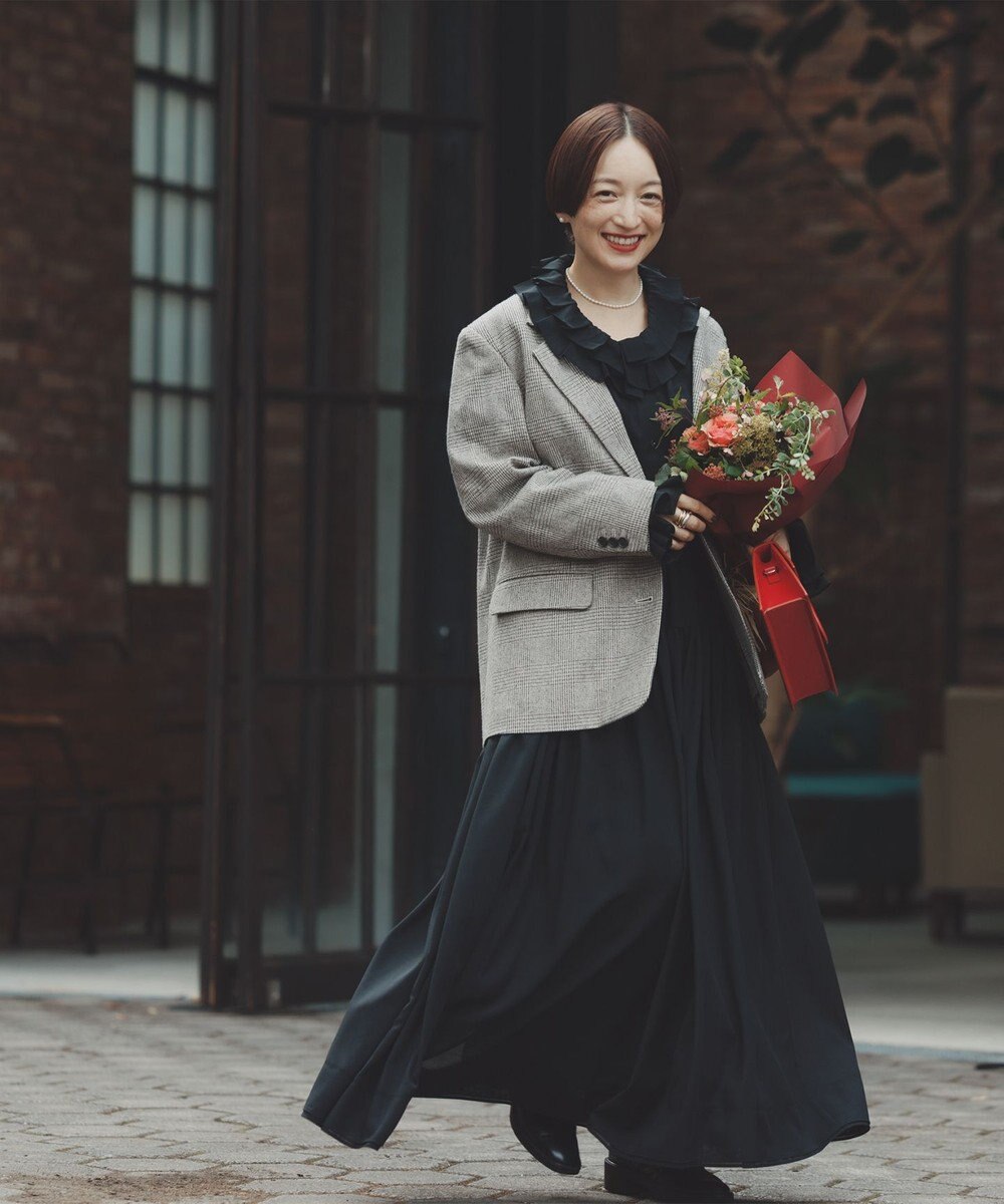 #Newans 【高山都さんコラボ】オーバーサイズテーラードジャケット 