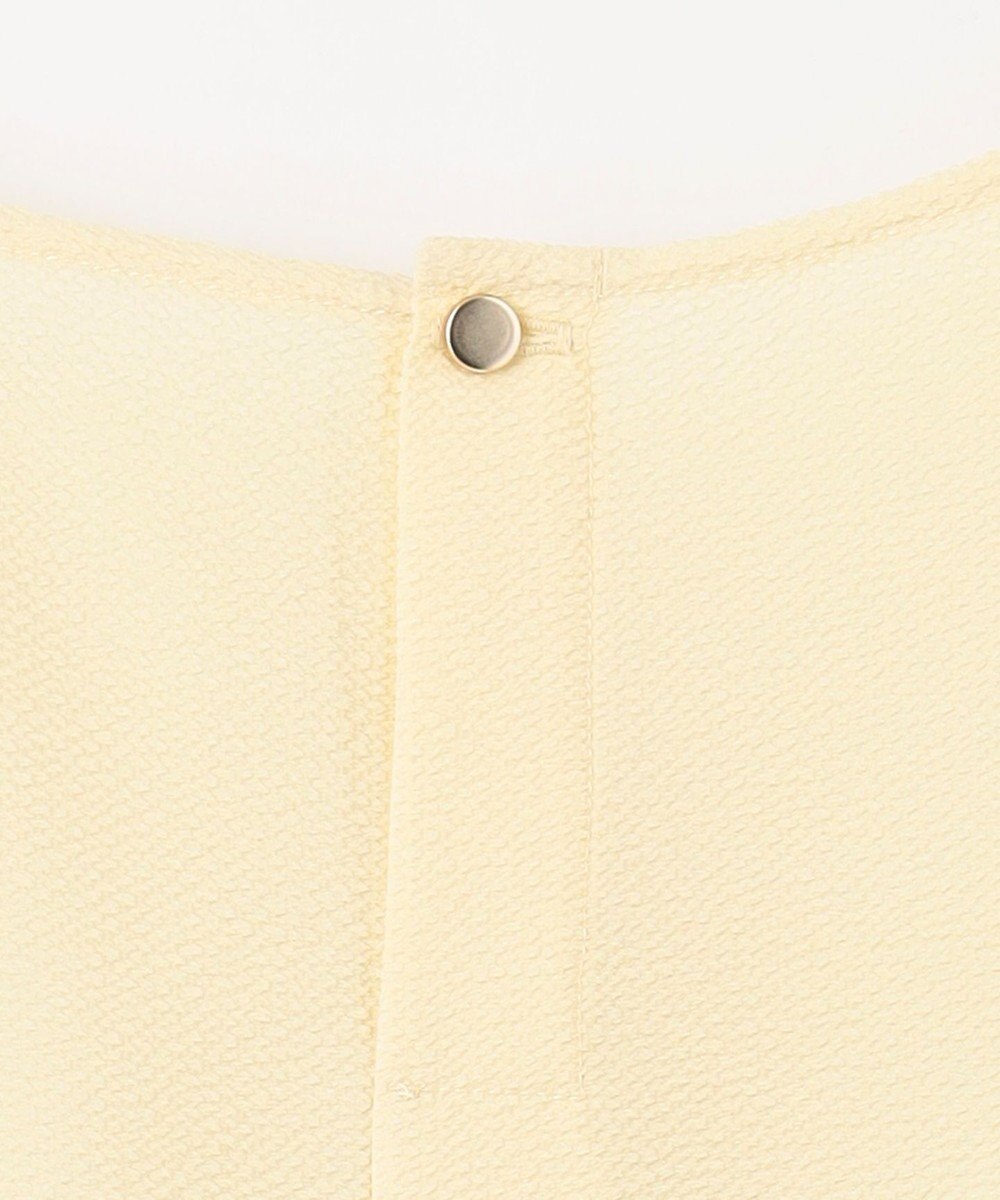 ANY サッカーギャザーバックペプラムブラウス 