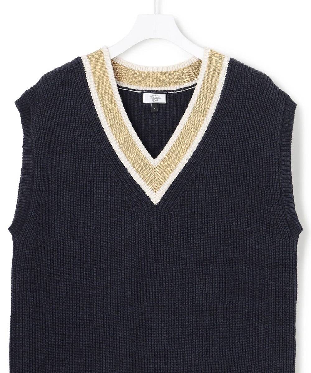 J.PRESS YORK STREET 【UNISEX】チルデンニット ベスト 