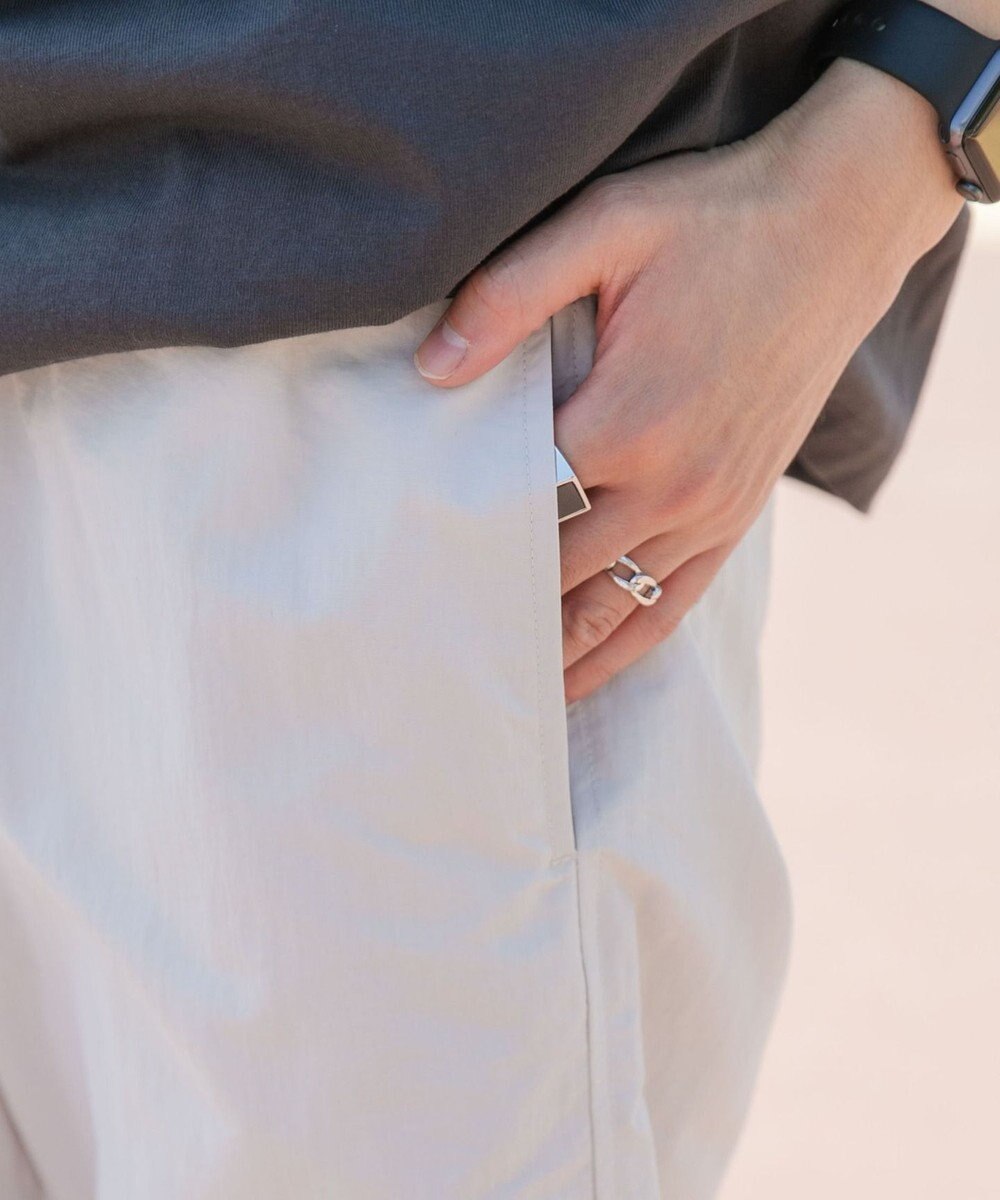 WEGO ナイロンイージーパンツ 