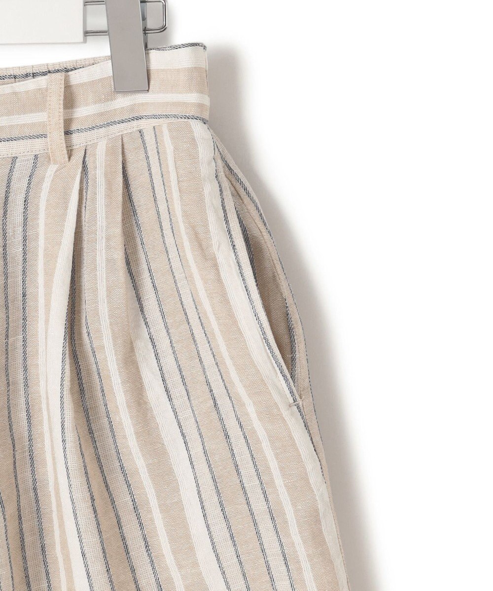 J.PRESS YORK STREET 【WOMEN】コットンリネン　ハーフパンツ 