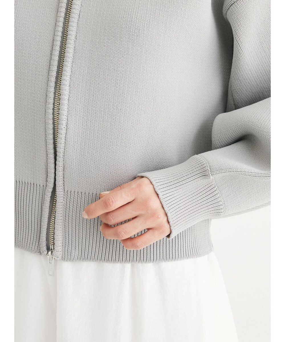 Green Parks ・ＥＬＥＮＣＡＲＥ　ＤＵＥ　ハイネックＺＩＰカーディガン 