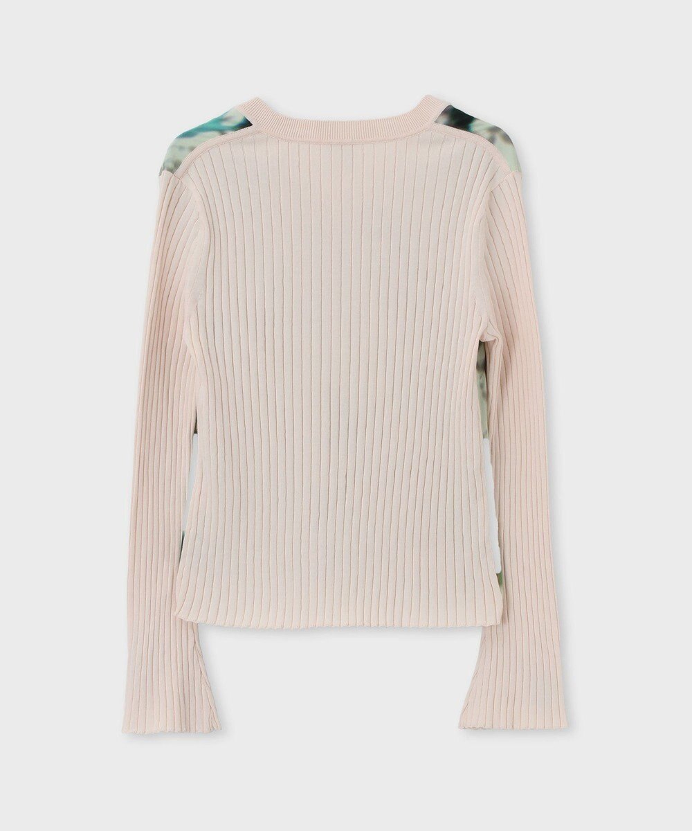 Paul Smith 【洗える】Lens Blur Botanical コンビ ニット 