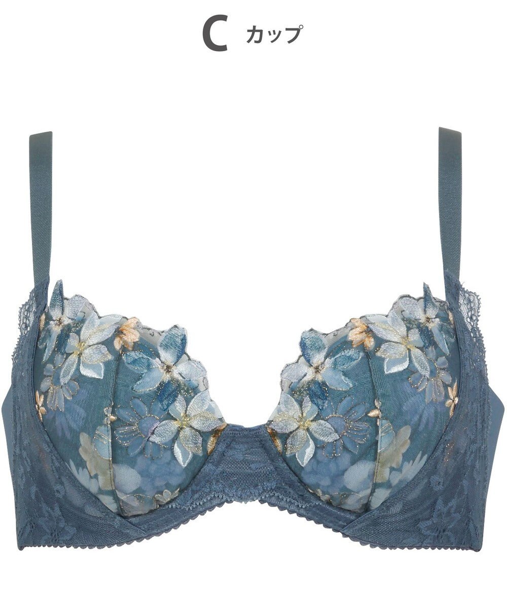 WACOAL 【重力に負けないバストケアBra】 ブラジャー バストを重力から守る まる胸キープ 脇高設計 サイドから背中のラインすっきり レディース BRB414 /ワコール 