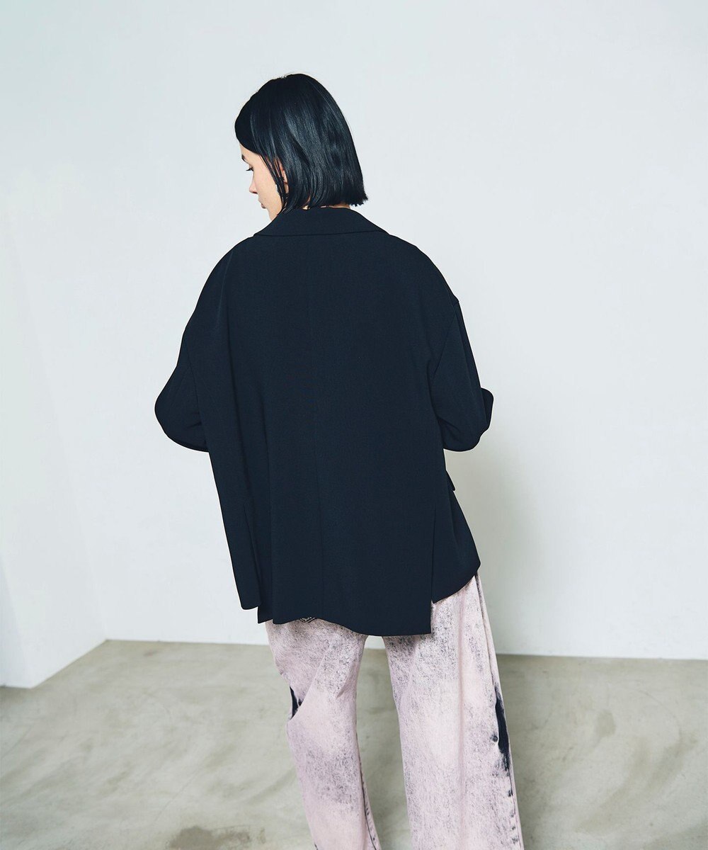 GRACE CONTINENTAL トリアセオーバーサイズジャケット 