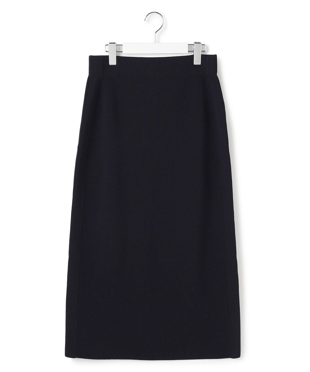 ICB 【洗える】 シンセティックダブルフェイス ニットタイトスカート 