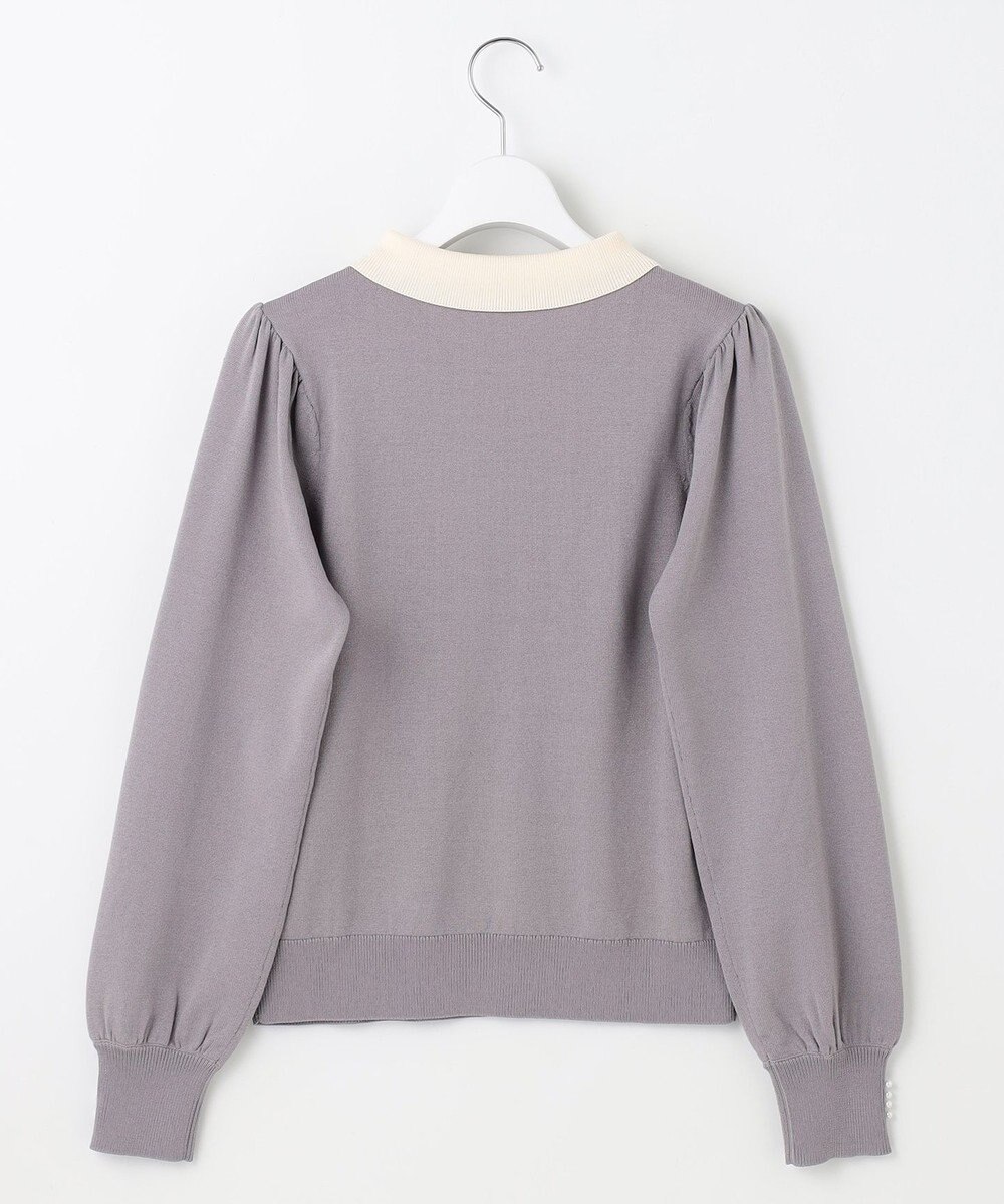 Feroux 【洗える】襟付きニット プルオーバー 