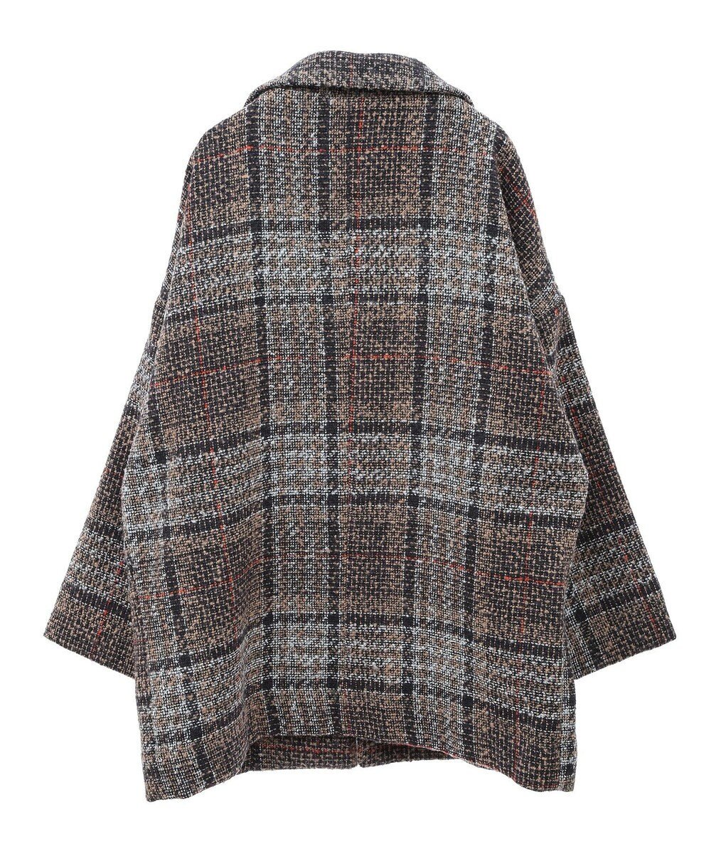 earth music&ecology オーバーテーラードジャケット　チェック 