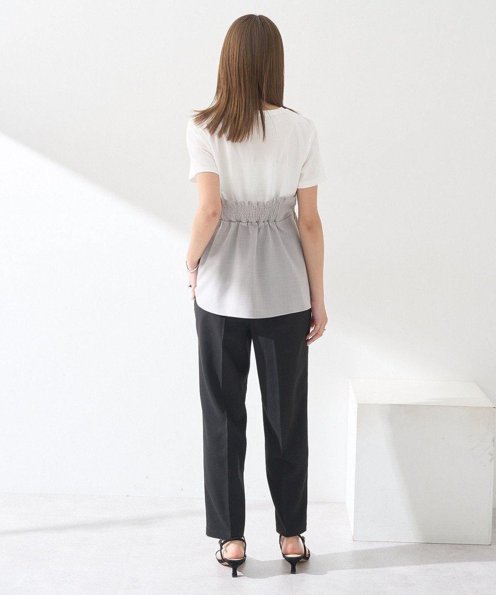 earth music&ecology 接触冷感テーパードパンツ 